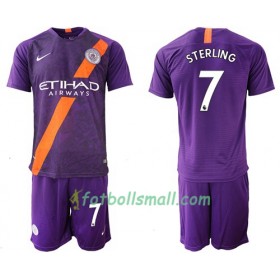 Manchester City Fotbollströjor Sterling 7 Barn Tredje tröja 2018/19 Kortärmad